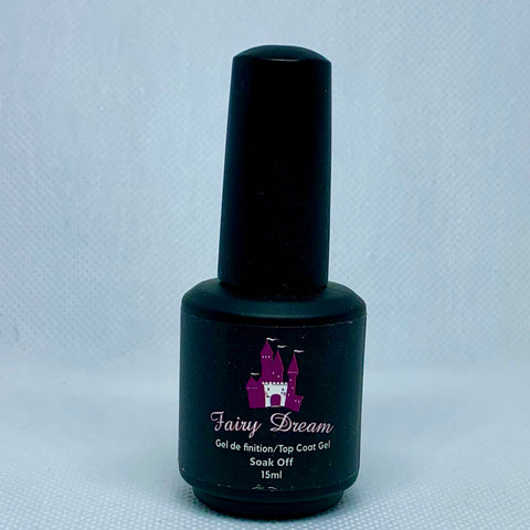 Rubber Top coat Fairy dream no wipe/ Vernis gel Uv de finition
