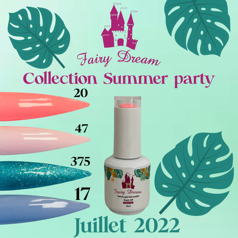 Collection Summer Party gel Uv/Led