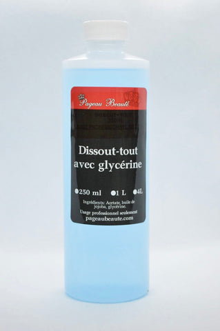 Dissout avec glycerine