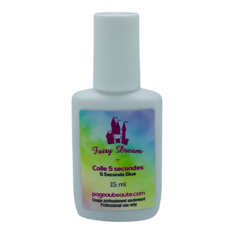 Colle 5 secondes pour les ongles séchage rapide