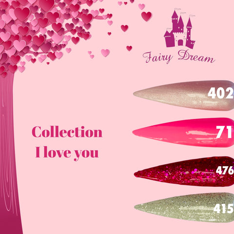 Collection I love you vernis gel uv/LED