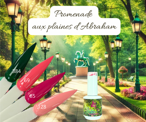 Collection Promenade aux plaines vernis gel uv pour les ongles