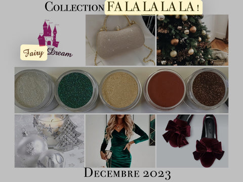 Collection Fa la la la la poudre de couleur