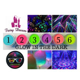 Collection glow in the dark Disco