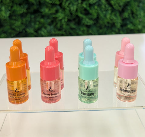 Mini huiles a cuticules