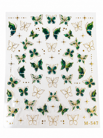 Autocollants papillons