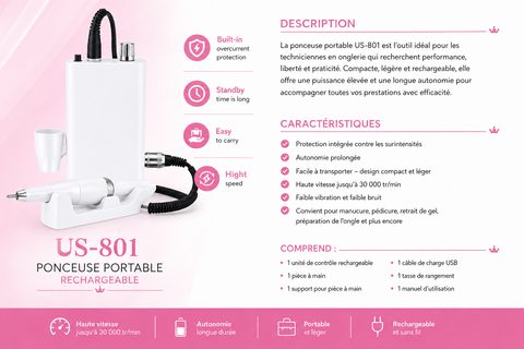 Ponceuse portable