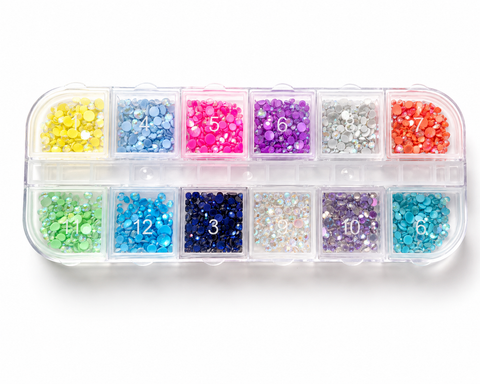 Perles effet gouttes d'eau