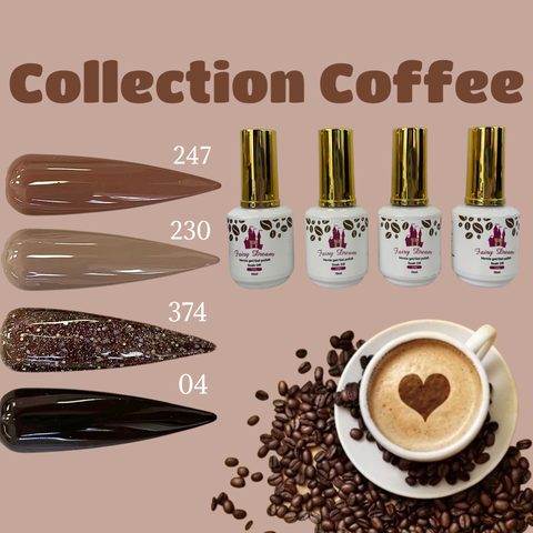 Collection Coffee Vernis gel Uv/Led