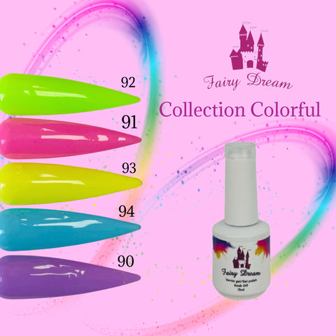 Collection Colorful Vernis gel Uv/LED