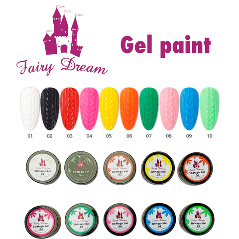 Gel Paint - Fairy dream ( 1-10 )